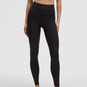 Lululemon Align High-Rise Pant 28" *Shimmer Luxe Shine Foil Print Black